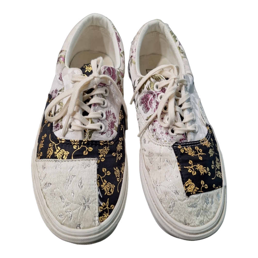 Vans Era Brocade Women's Patchwork Trainer Sneaker Shoes sz8